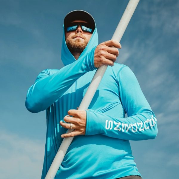 Grundens Tough Sun Hoodie Dorado