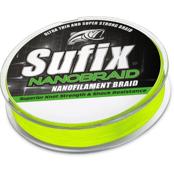 Sufix Nanobraid Chartreuse 100m