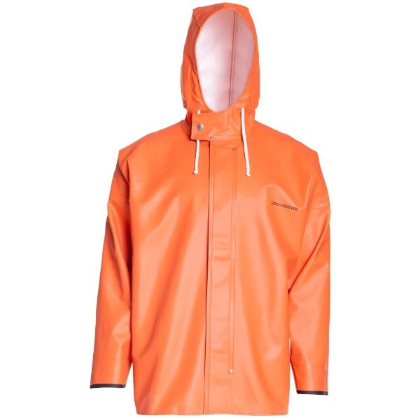 Grundens Brigg 40 Orange Rainjacket