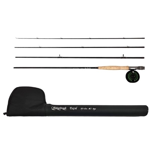Silverbrook Excel Fly Fishing Combo 4pce
