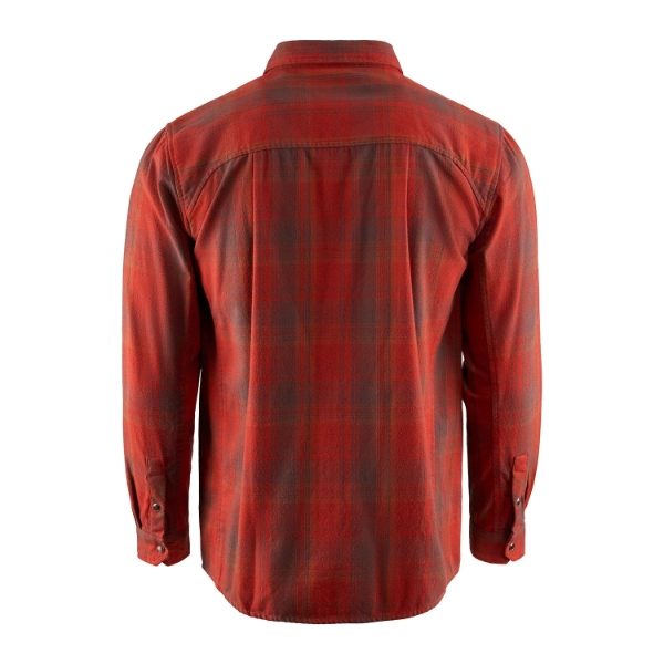 Grundens Dispatch Flannel Shirt Smoke Plaid