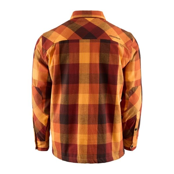 Grundens Kodiak Insulated Flannel Shirt Laurel Wreath