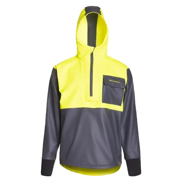 Grundens Neptune Thermo Hi-Vis Yellow Anorak 