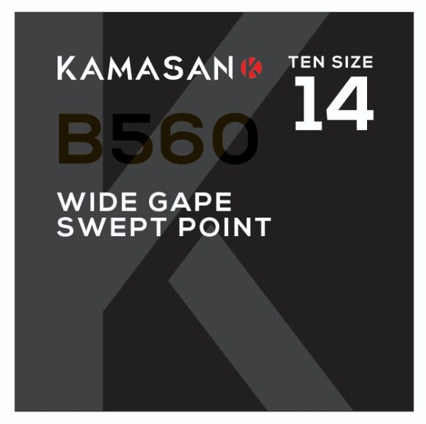 Kamasan B560 Wide Gape Swept Point Hook