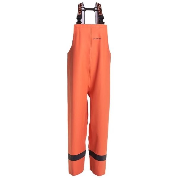 Grundens Clipper Bib and Pants Orange 116