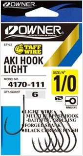 Owner Aki Light, Black Nickel (4170-1_1) Hook