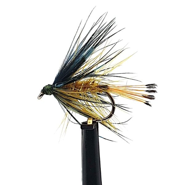Bumble and Golden Olive Wet Trout Fly