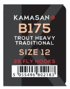 Kamasan B175 Trout Fly Tying Hooks 
