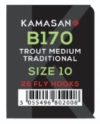 Kamasan B170 Trout Fly Tying Hooks 