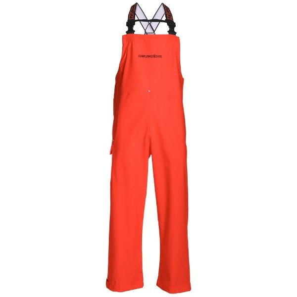 Grundens Clipper Bib and Pants Orange 116