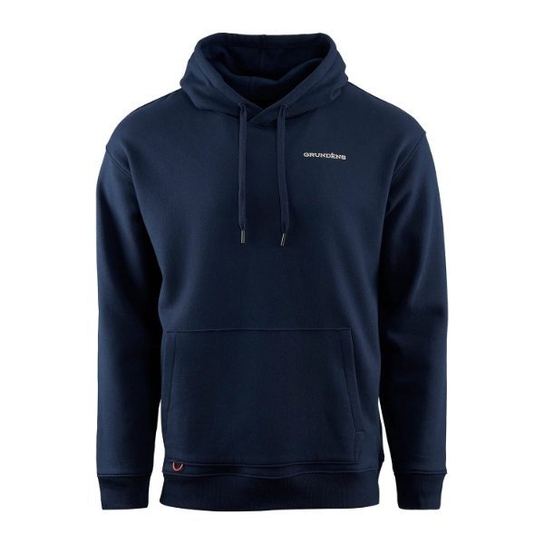 Grundens Sweden Displacement DWR Hoodie Navy