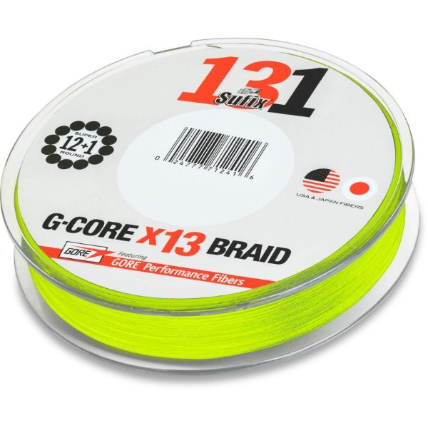 Sufix 131 G-Core Neon Braid Line 150m