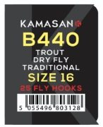 Kamasan B440 Trout Fly Tying Hooks 