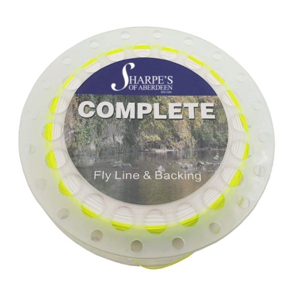 Sharpes of Aberdeen Complete Weight Forward Fly Line with Backing