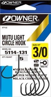 Owner 5114 Mutu Light Circle Hooks