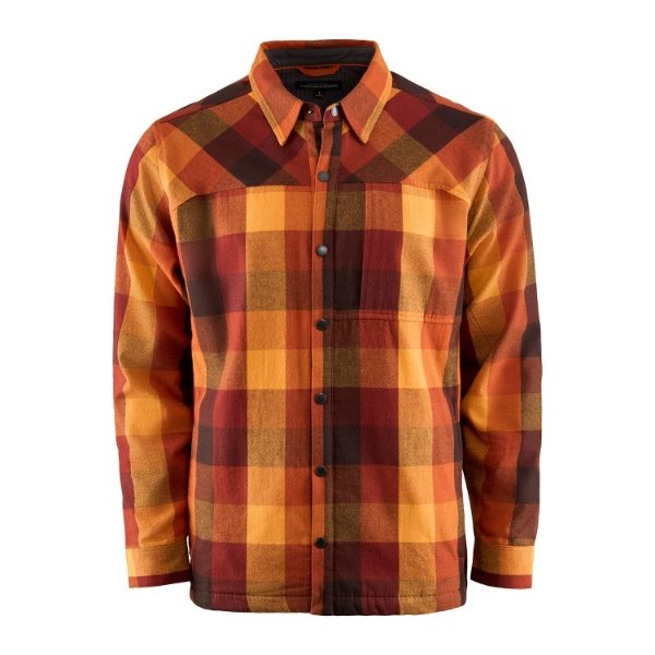 Grundens Kodiak Insulated Flannel Shirt Laurel Wreath